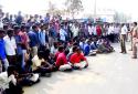 Bus fare hike: students force in battle field